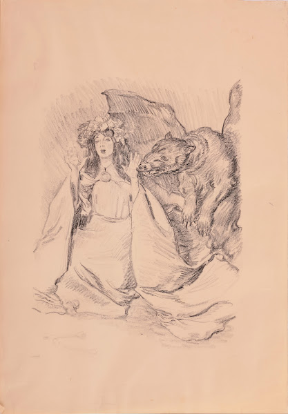 The scared princess circa 1924