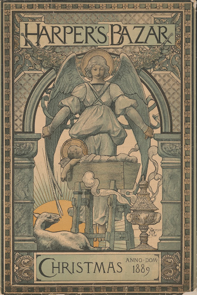 Harpers bazaar Christmas 1889