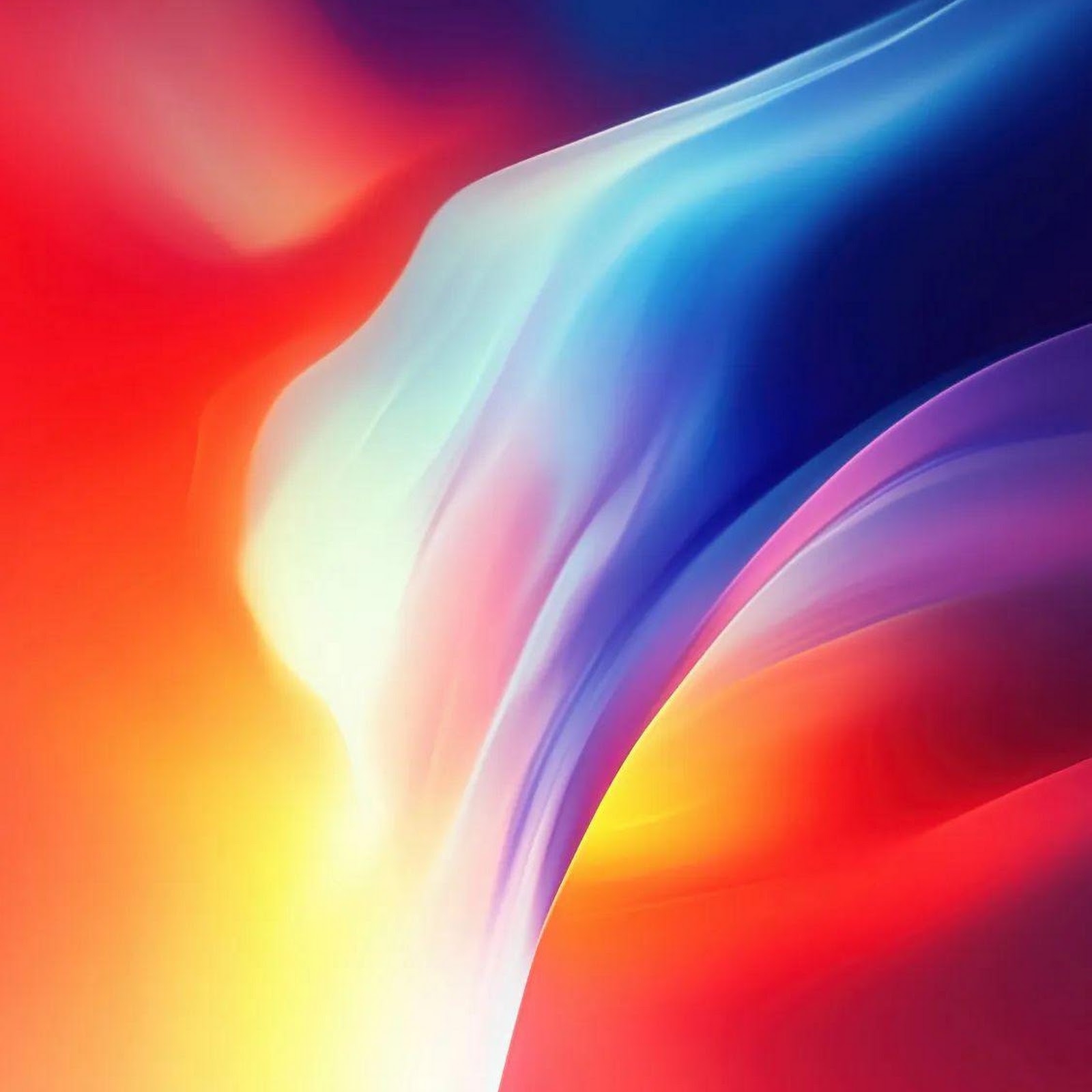 Download Vibrant Abstract Fluid Waves Full HD iPhone