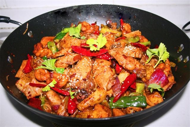 Cánh Gà Xào Cay