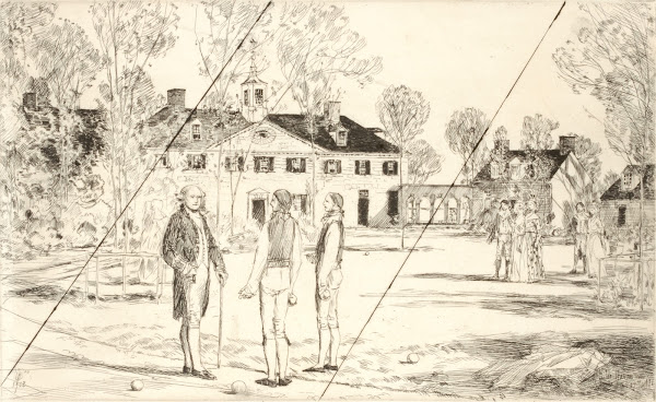 Washington at Mount Vernon ca 1932