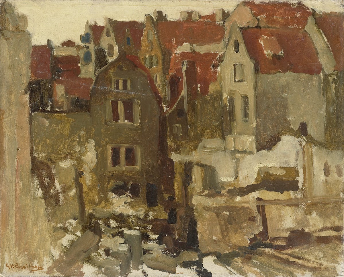 The Demolition of the Grand Bazar de la Bourse on the Nieuwendijk Amsterdam 1893