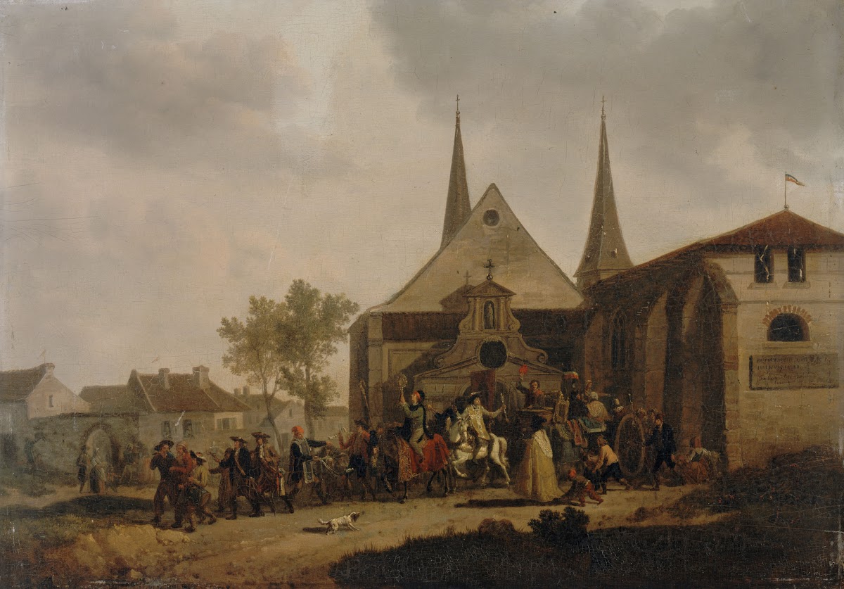 Pillage dune église pendant la Révolution 1793