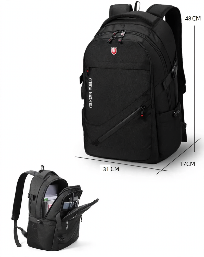 Backpack with laptop compartment, 15 inches