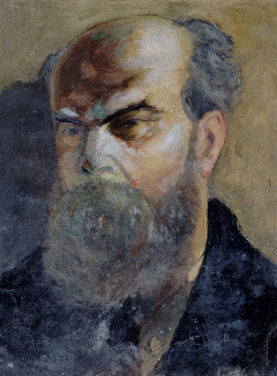 Portrait De Paul Verlaine 1844 1896 PoèTe 1885