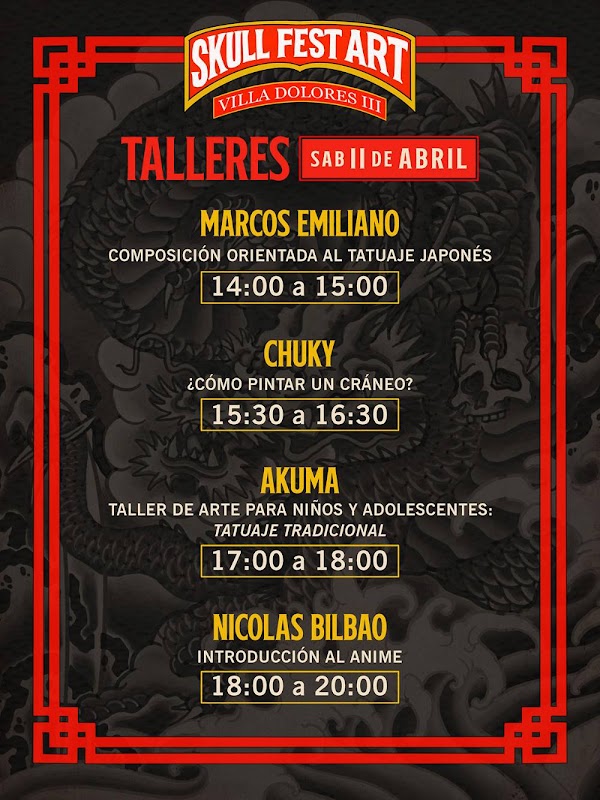Convención de Tatuajes Skull Fest Art