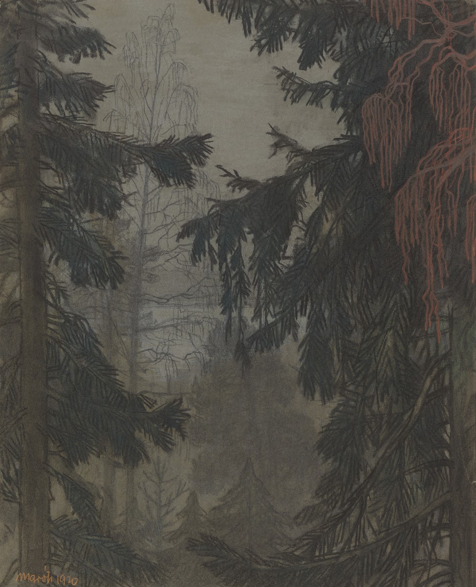 Trees atHvittrask 1920