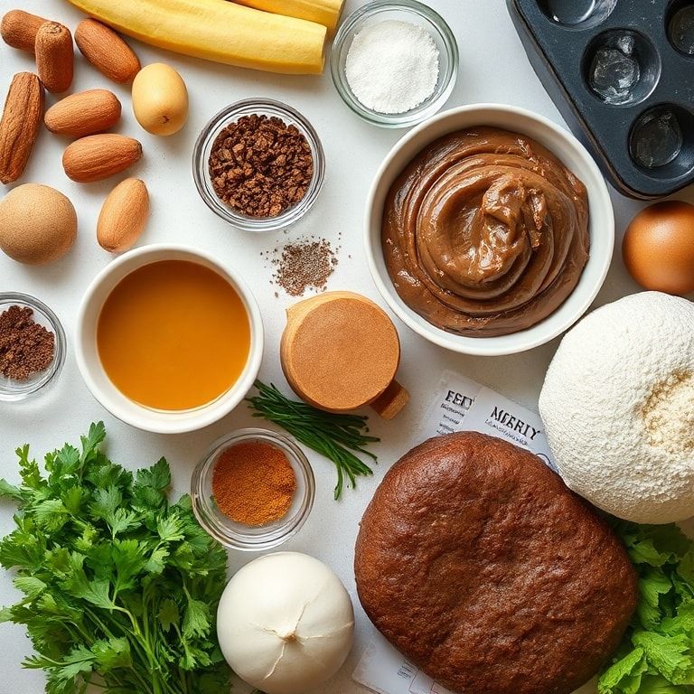 Ingredients for Easy Reese’s Peanut Butter Chocolate Cupcakes Recipe – Quick, Bite‑Size Sweet Treat