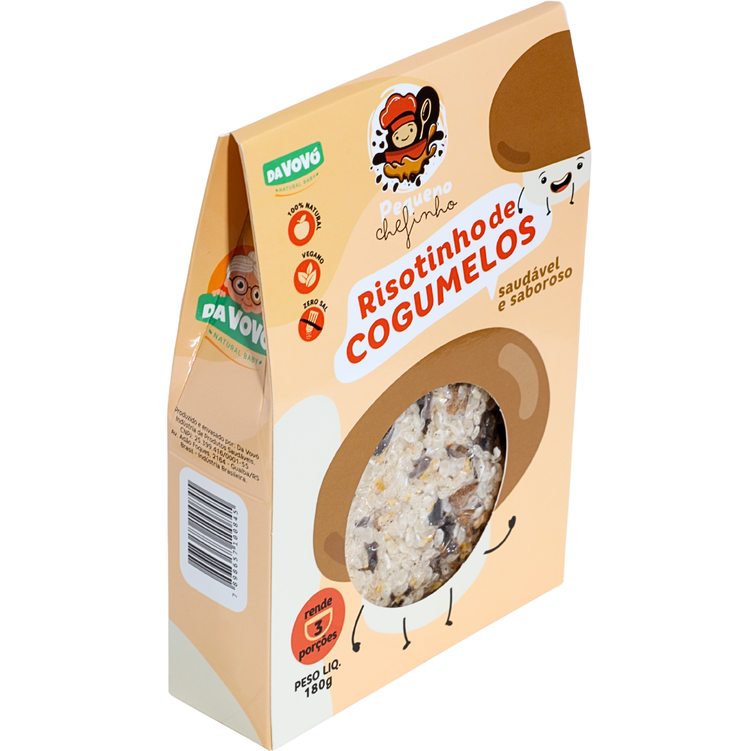 Risotinho Cogumelos
