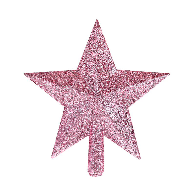 Decorative Christmas tree topper star, various sizes