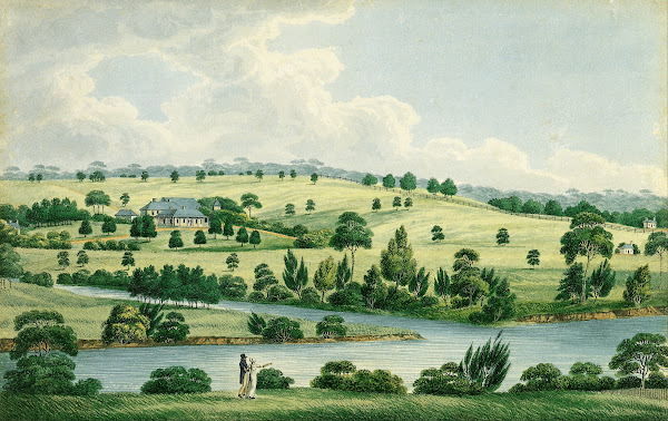 Residence Of John Macarthur Esq Near Parramatta NSW Circa 1823