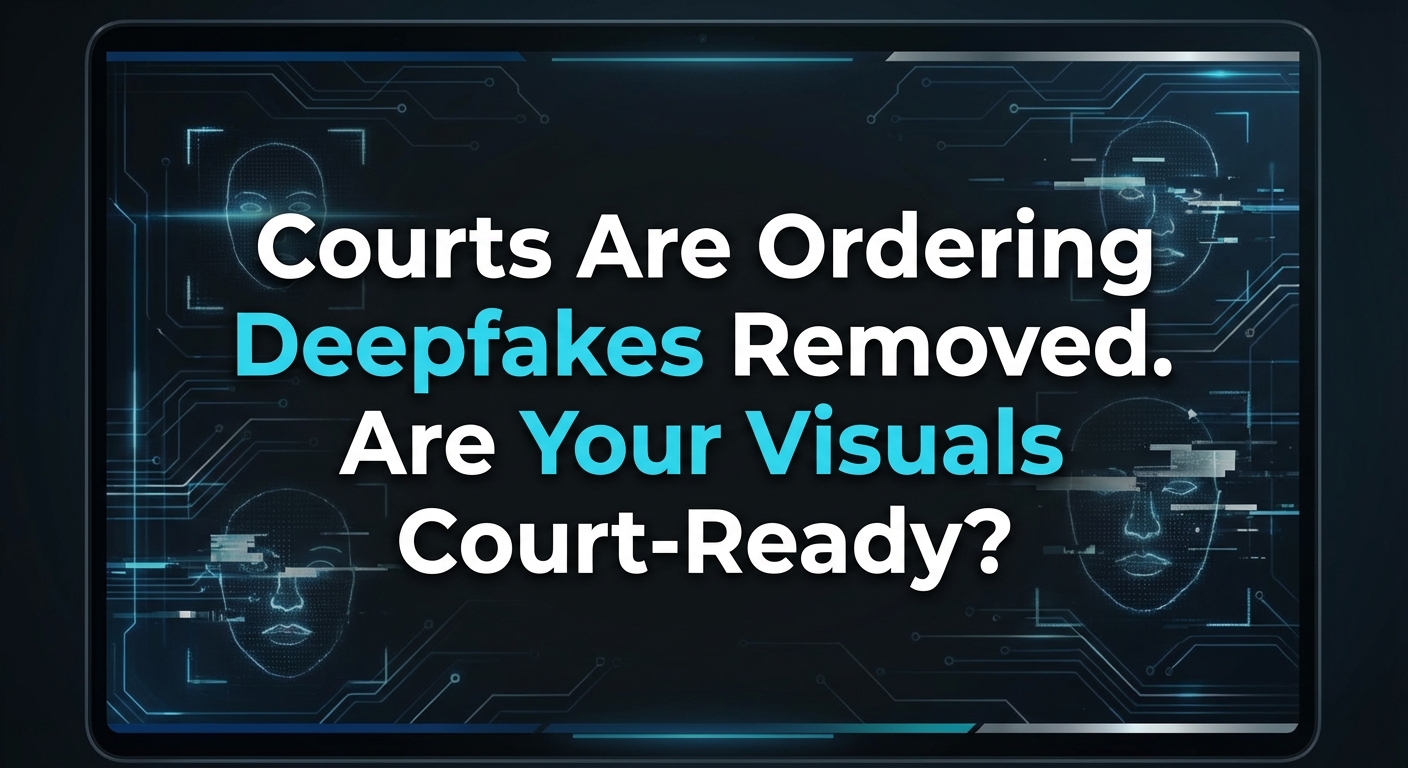 Courts Are Pulling Down Deepfakes. Is Your Video Evidence Next?