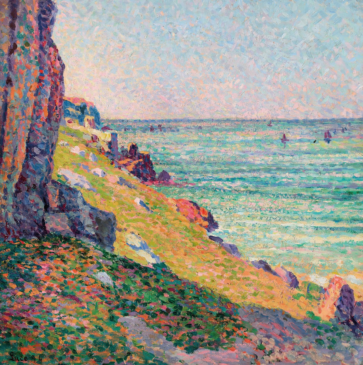 Les rochers à Agay 1894