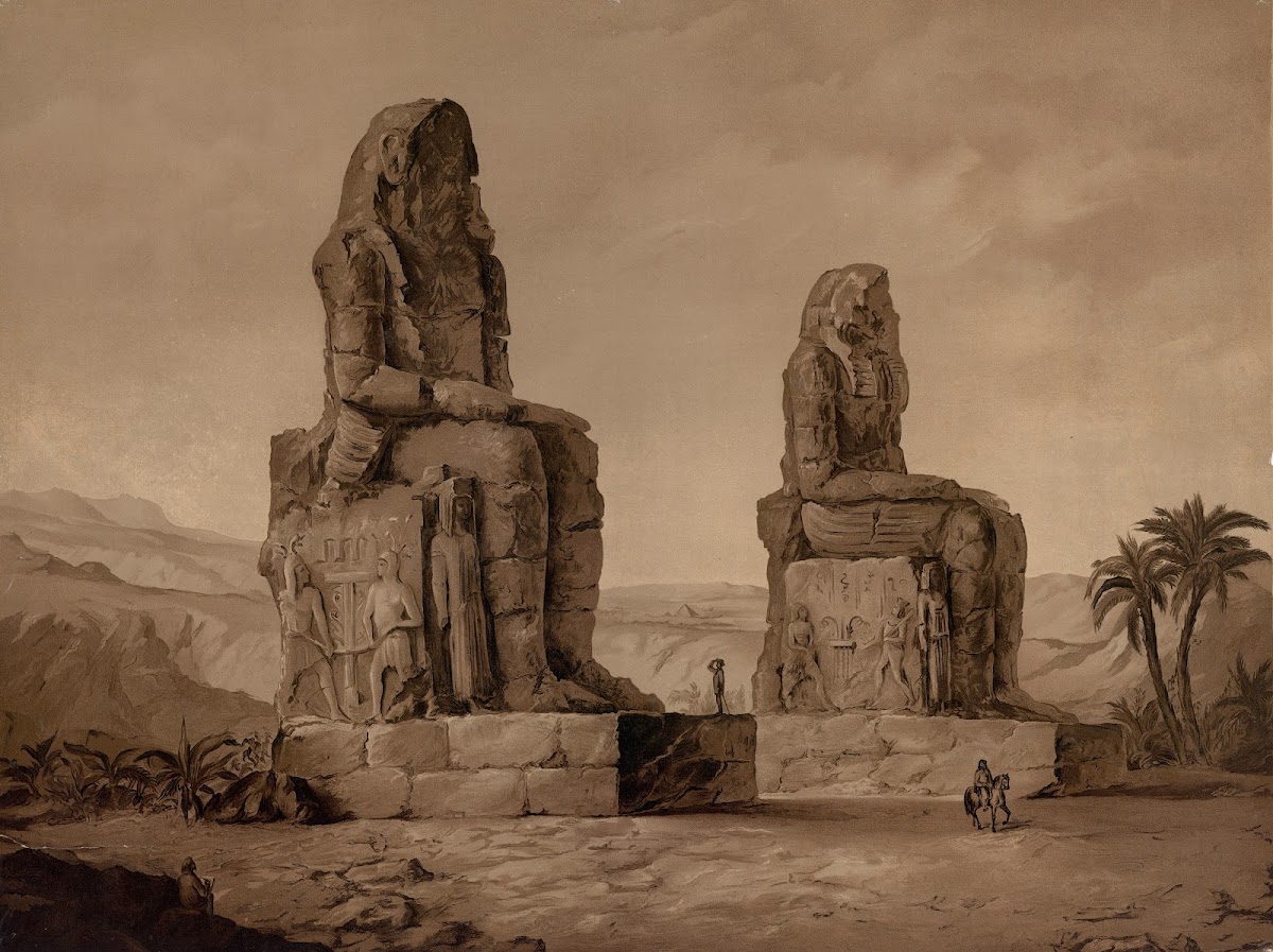 Colossi of Memnon 1883