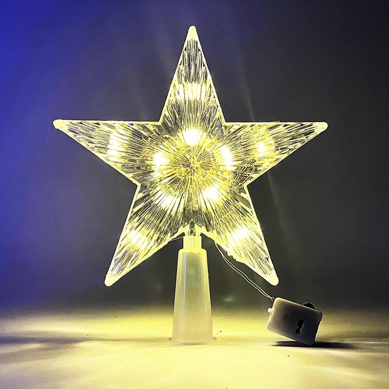 LED Christmas Tree Top Star