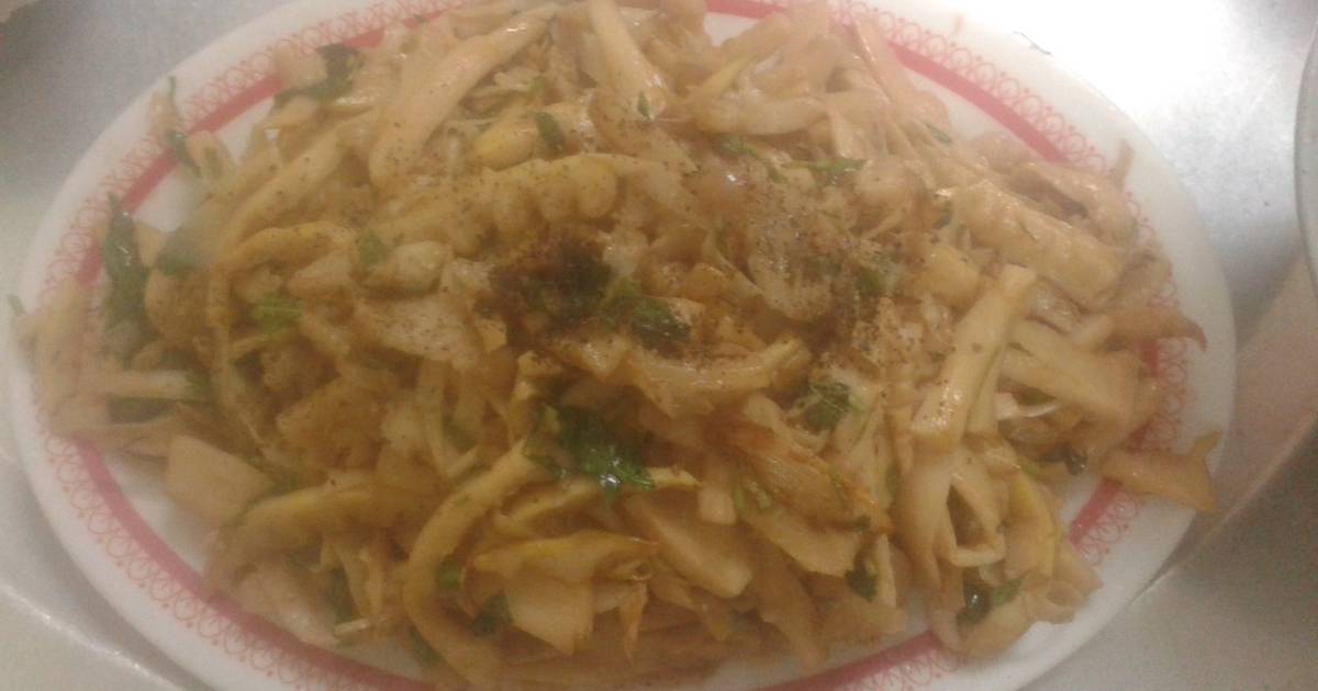 Măng ngọt xào