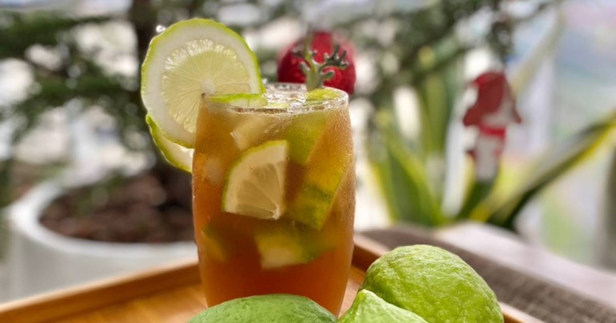 Trà chanh giã tay Quảng Đông