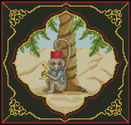 CMP 330106 Monkey Pillow