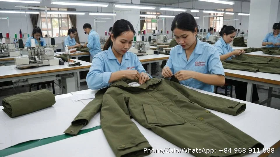 Field Parka - Gold Garment Vietnam