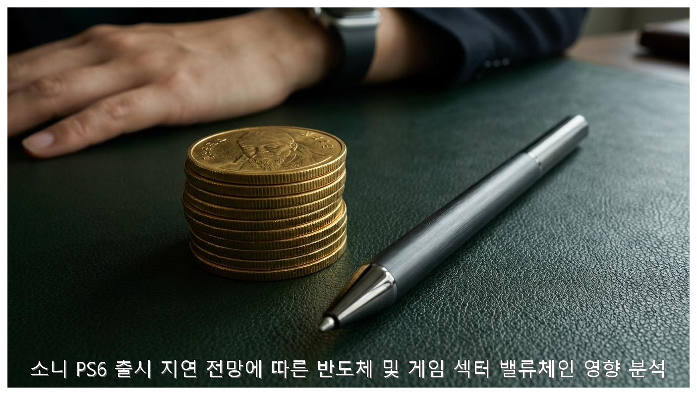 소니 PS6 출시 지연 전망에 따른 반도체 및 게임 섹터 밸류체인 영향 분석 핵심 안내 및 분석 인포그래픽 (5)