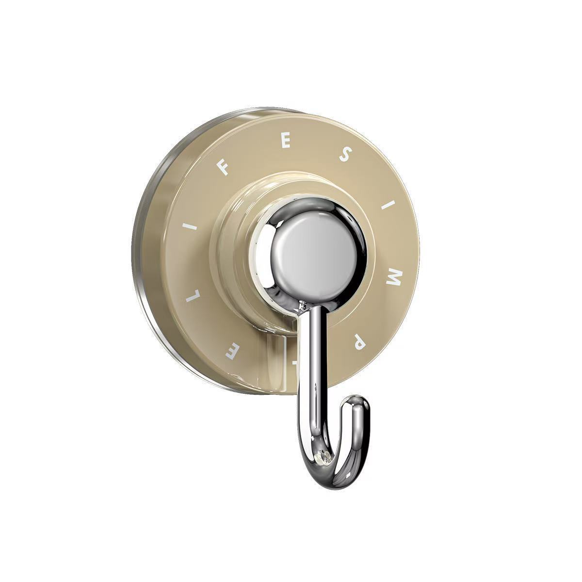 Suction Cup Hooks, Set of 4, plastic