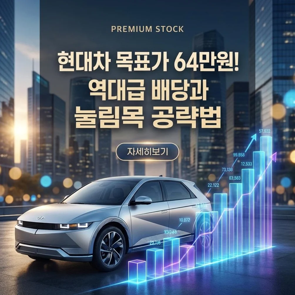 현대차 53만원 돌파와 195% 배당의 충격, 지금이 풀매수 타이밍인가?