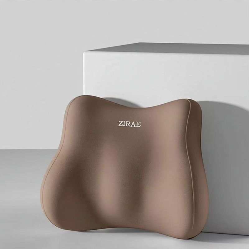 Ergonomic lumbar support with memory foam