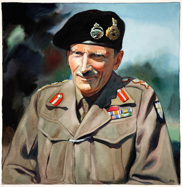 General Sir Bernard Montgomery between 1939 and 1946
