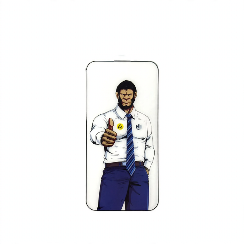 Gehärtete Glasschutzfolie für iPhone, 0,33 mm