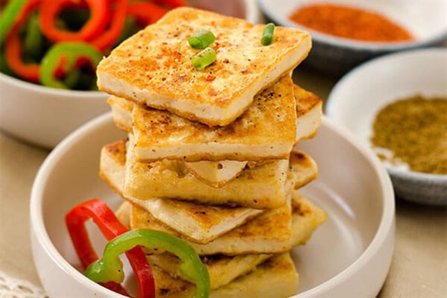 Đậu Hũ Chiên Ớt Tươi