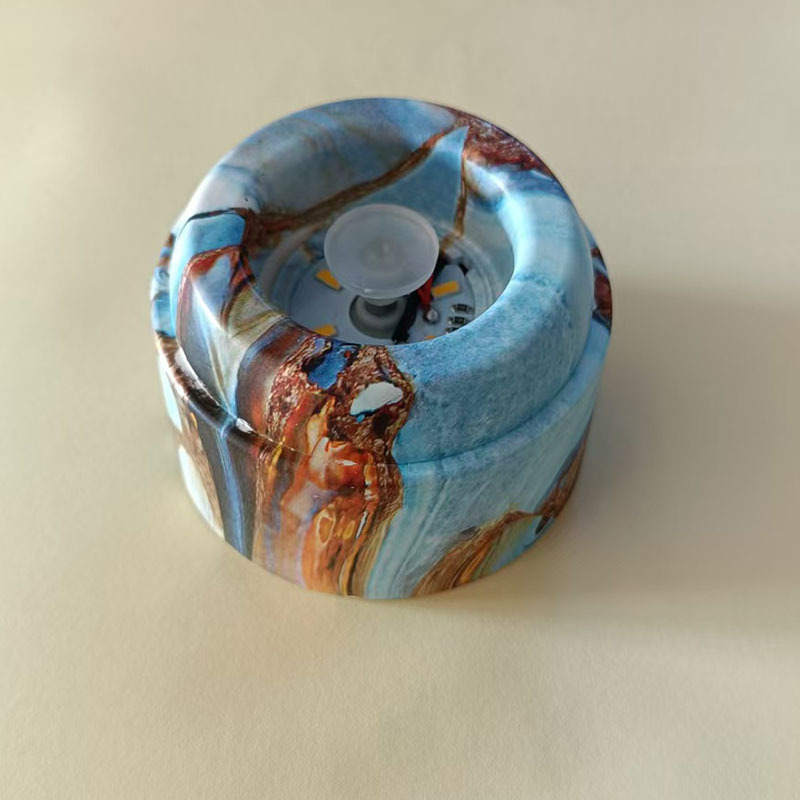 Luminous Crystal Ball with Rotating Base