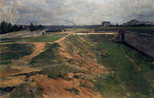 Vue du fort de Vanves 1880