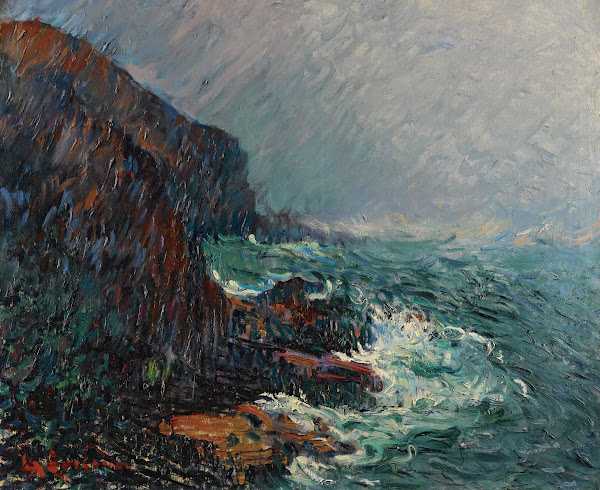 Falaises En Normandie