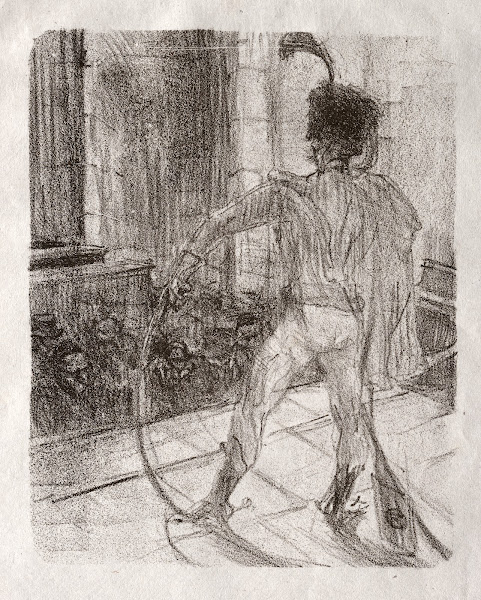 Au pied du Sinaï  Schlomé Fuss à la Synagogue 1898