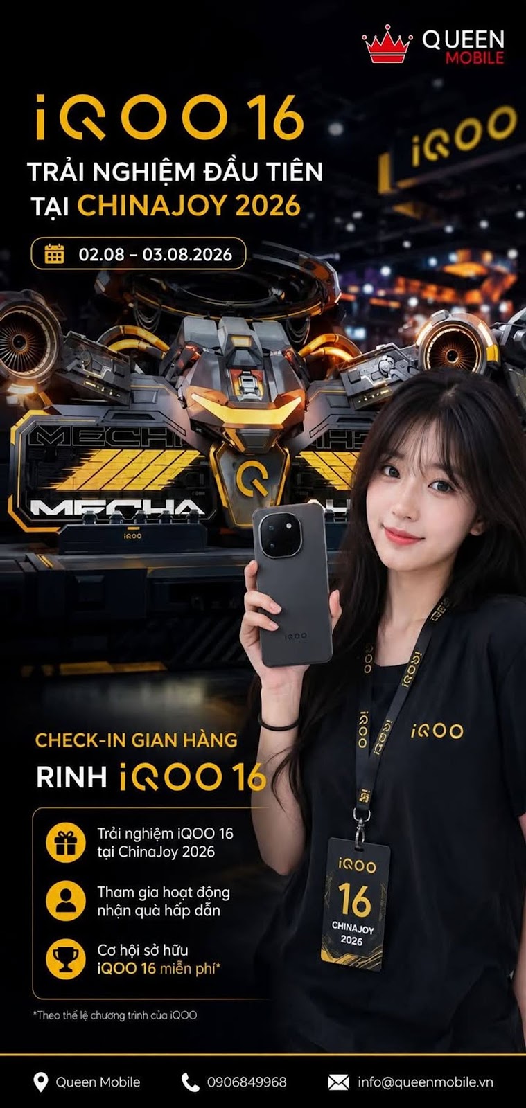 iQOO 16 erschien auf der ChinaJoy 2026 mit dem ersten Erlebnisprogramm #iQOO16 #iQOO #ChinaJoy2026 #vivo #Smartphone #Technology #Gaming #TechNews
