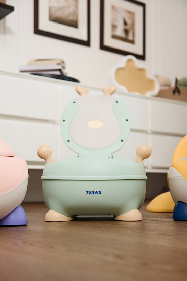 Дитячий горщик Twins Оленятко зелений