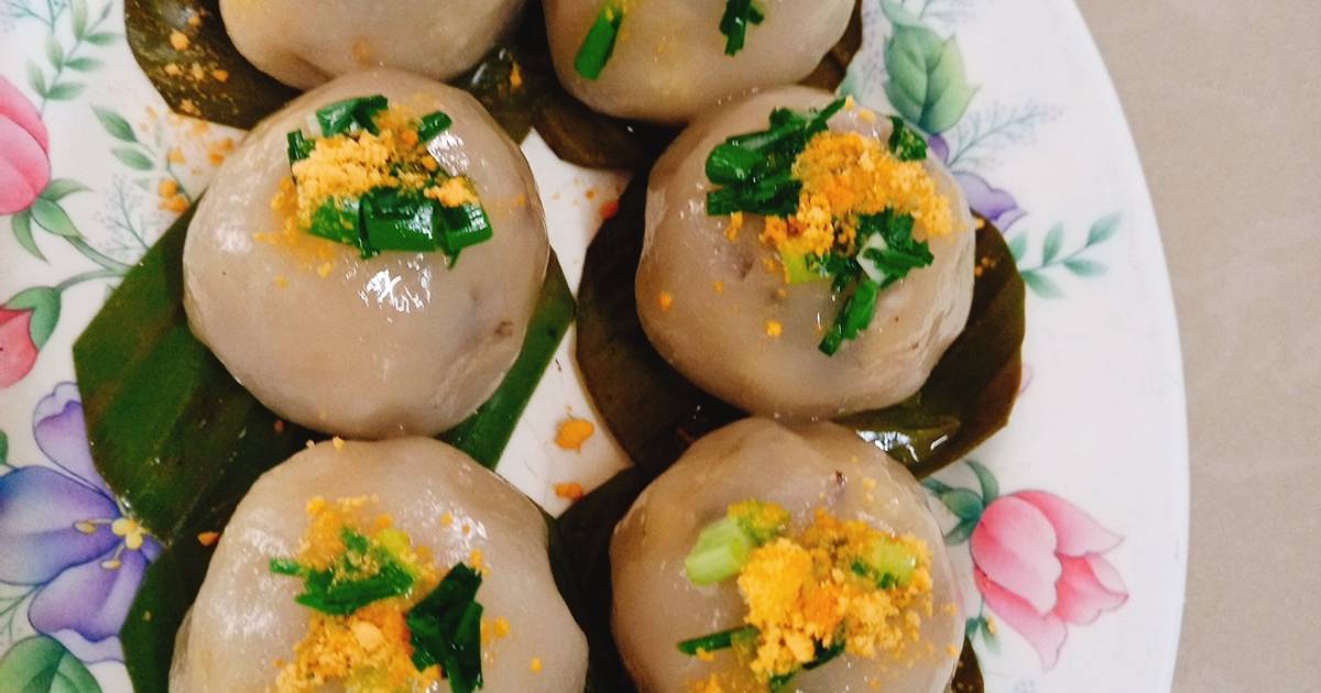 Bánh ít trần nhân mặn