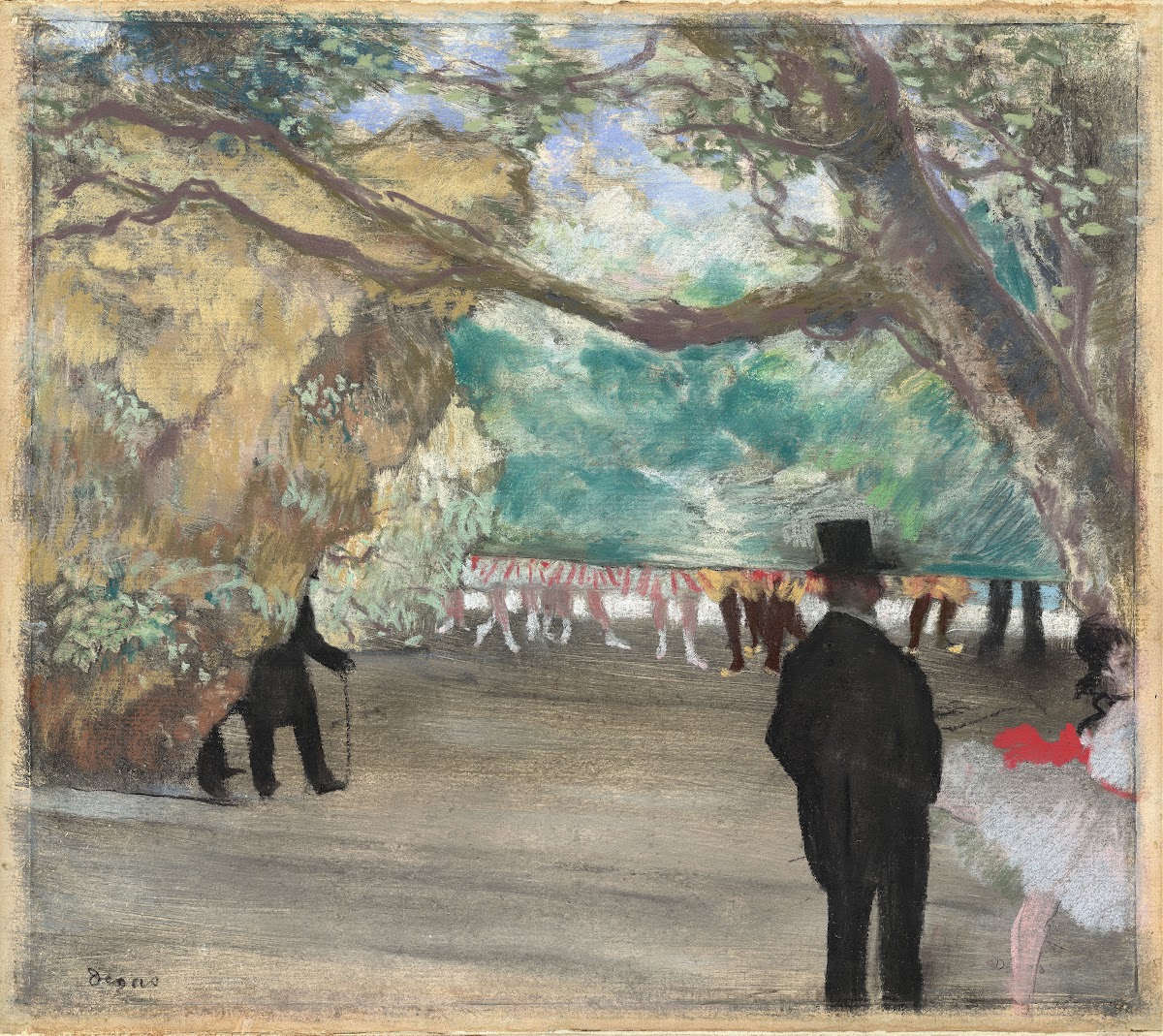 The Curtain c 1880