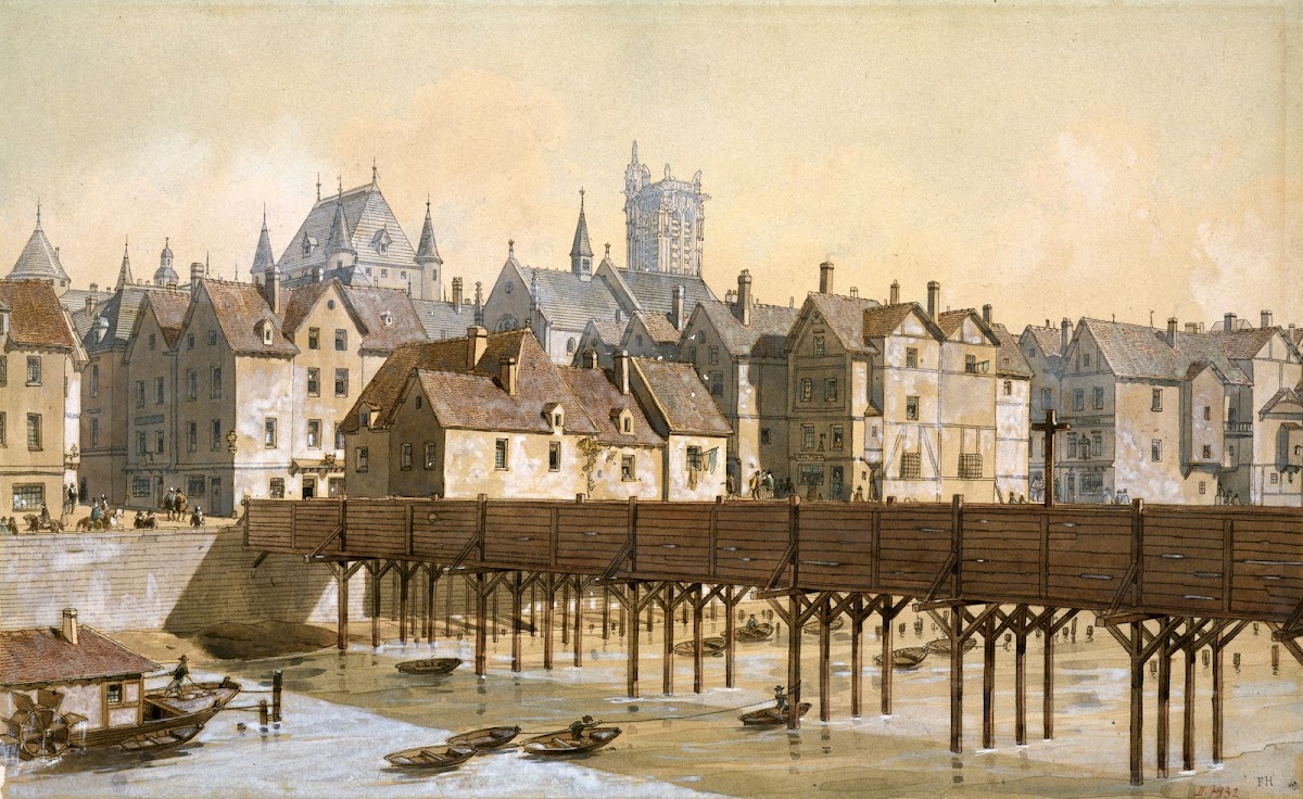 Le Grand Châtelet et le pont de Bois 1621 1645 1915 1945