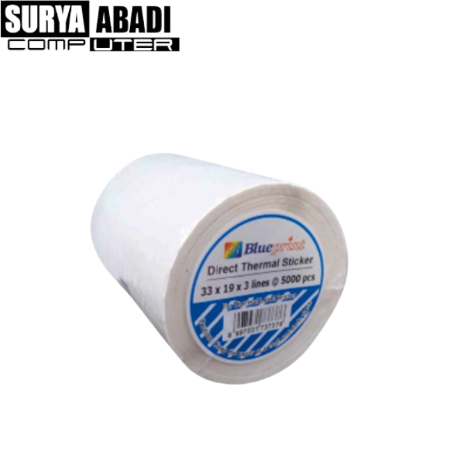 KERTAS LABEL STIKER 33 X 19 X 3 DIRECT THERMAL