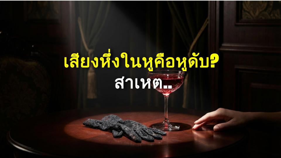 เสียงหึ่งในหูคือหูดับ? สาเหตุช็อก & เรื่องจริงของฉัน