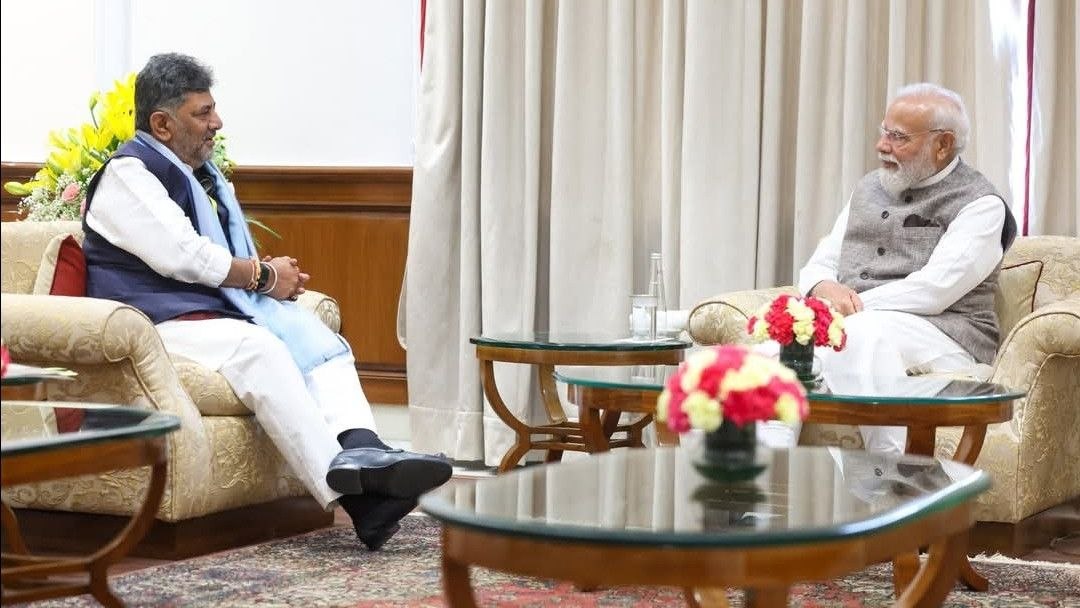 Karnataka CM Shivakumar Seeks PM Modi's Support for Key State Projects