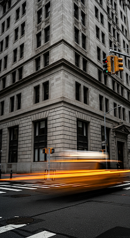 Ornate Corner Long Exposure