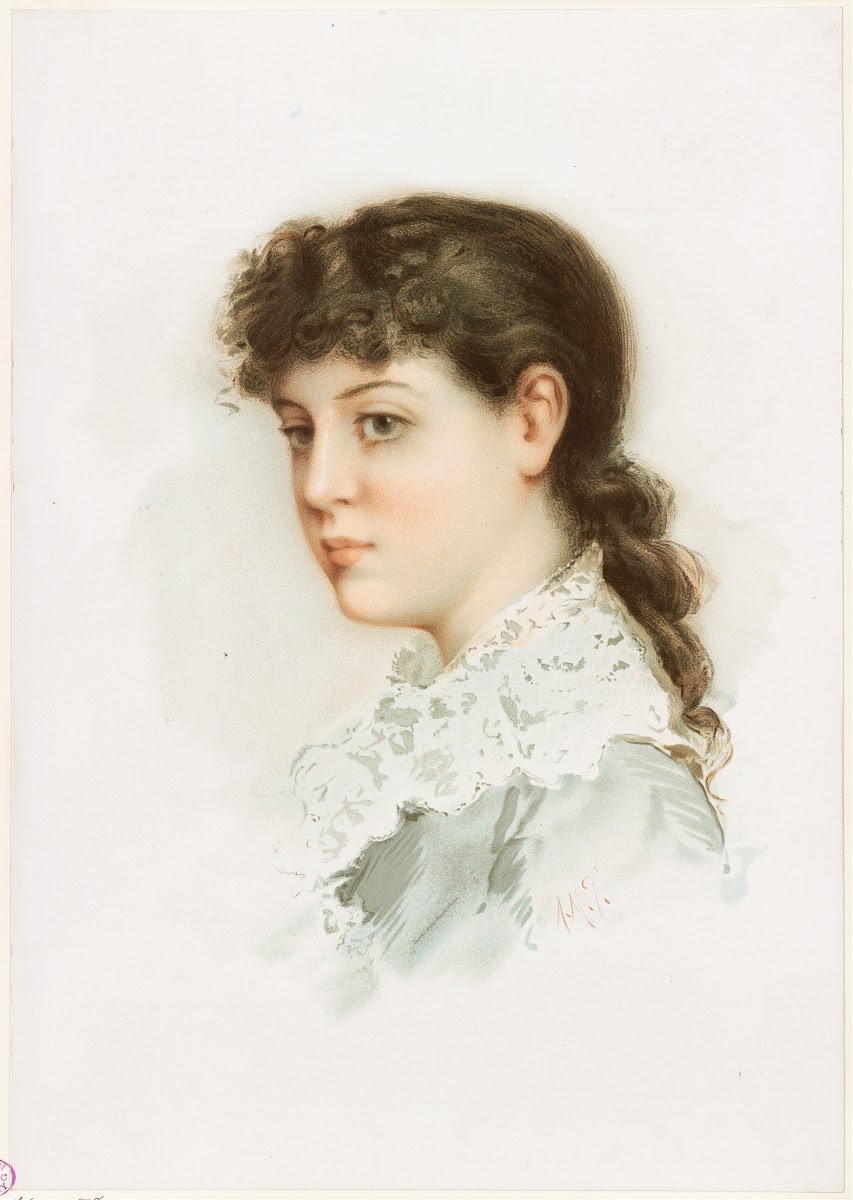 Female Head No 2 Brunette ca 18611897