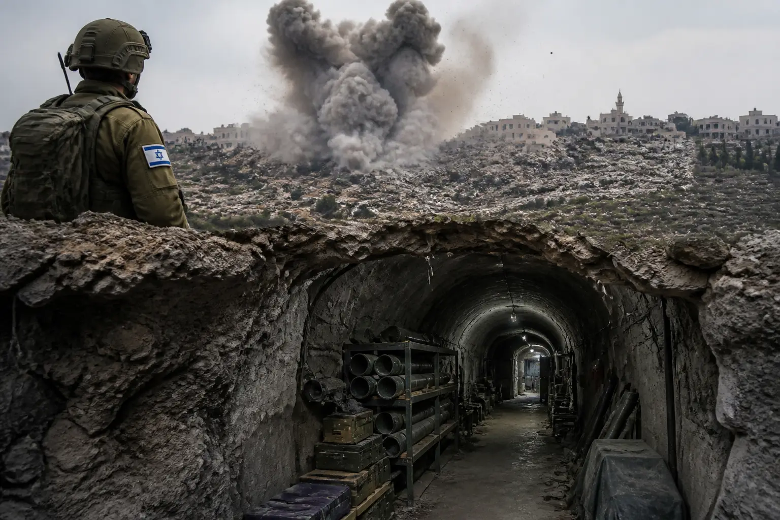 Editorial image for Israel claims destruction of major Hezbollah underground base in southern Lebanon