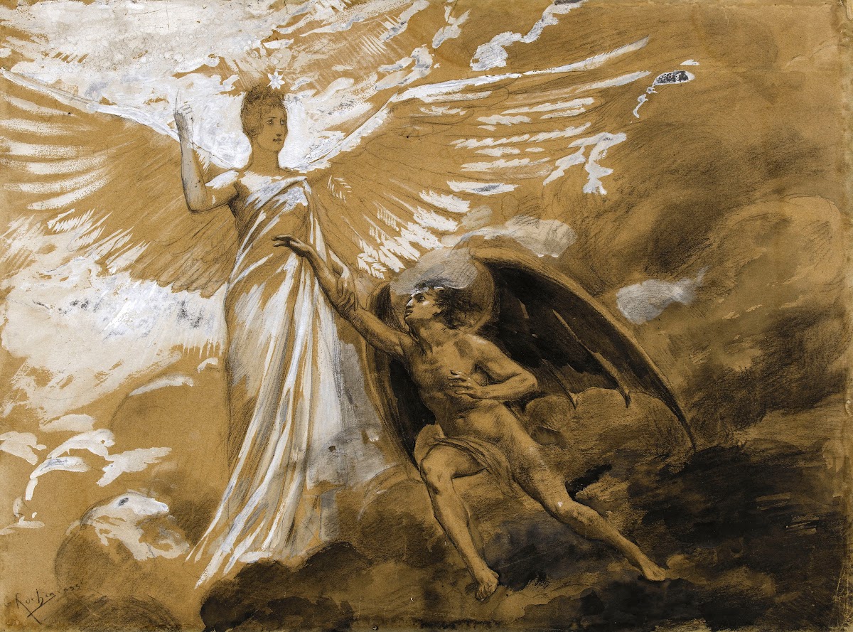 LAnge Liberté The Angel of Liberty 1888