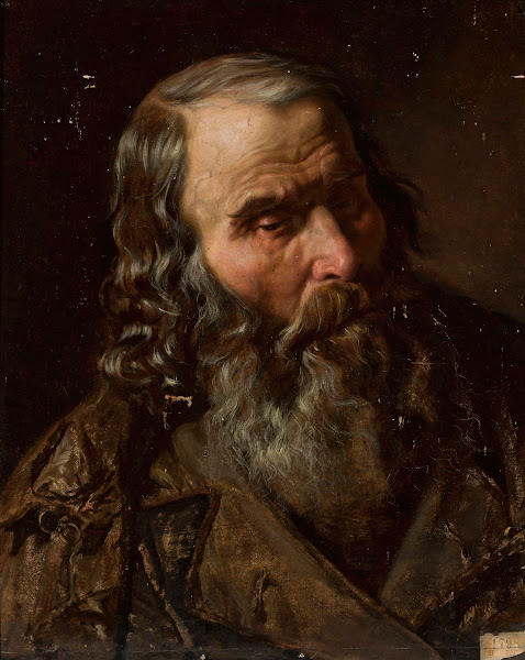Head of an old man 1866