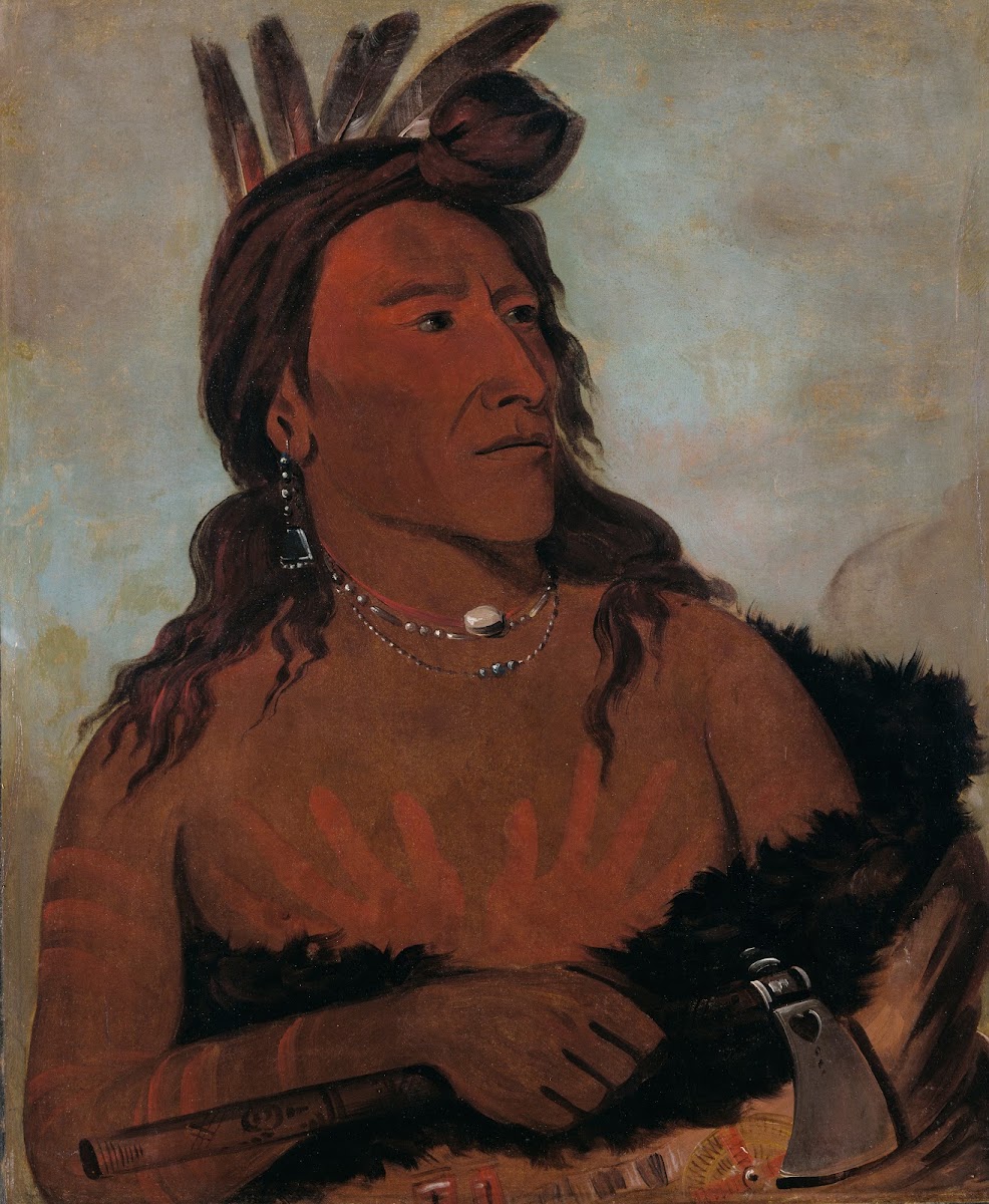 Mah Tó Che Ga Little Bear a Hunkpapa Brave 1832