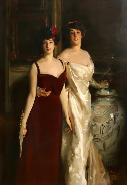 Ena and Betty daughters of Asher and Mrs Wertheimer 1901