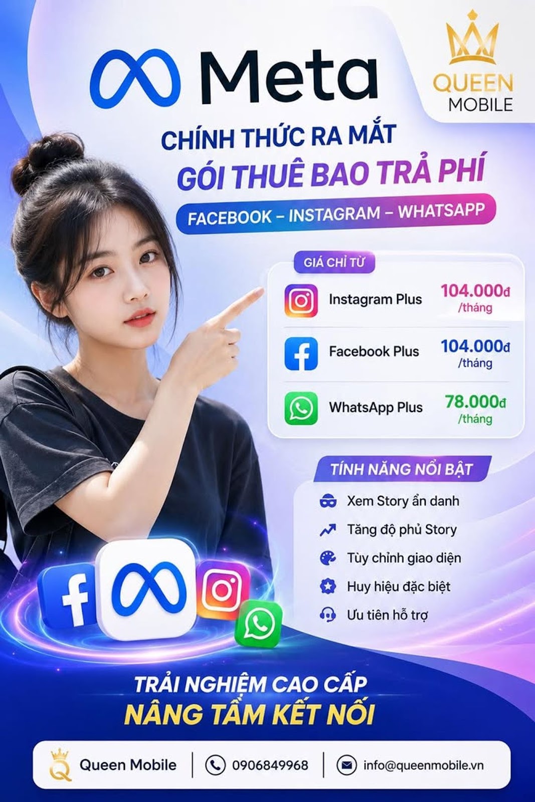 Meta Bắt Đầu Thu Phí Mạng Xã Hội, Kỷ Nguyên Facebook Miễn Phí Có Đang Kết Thúc?
...